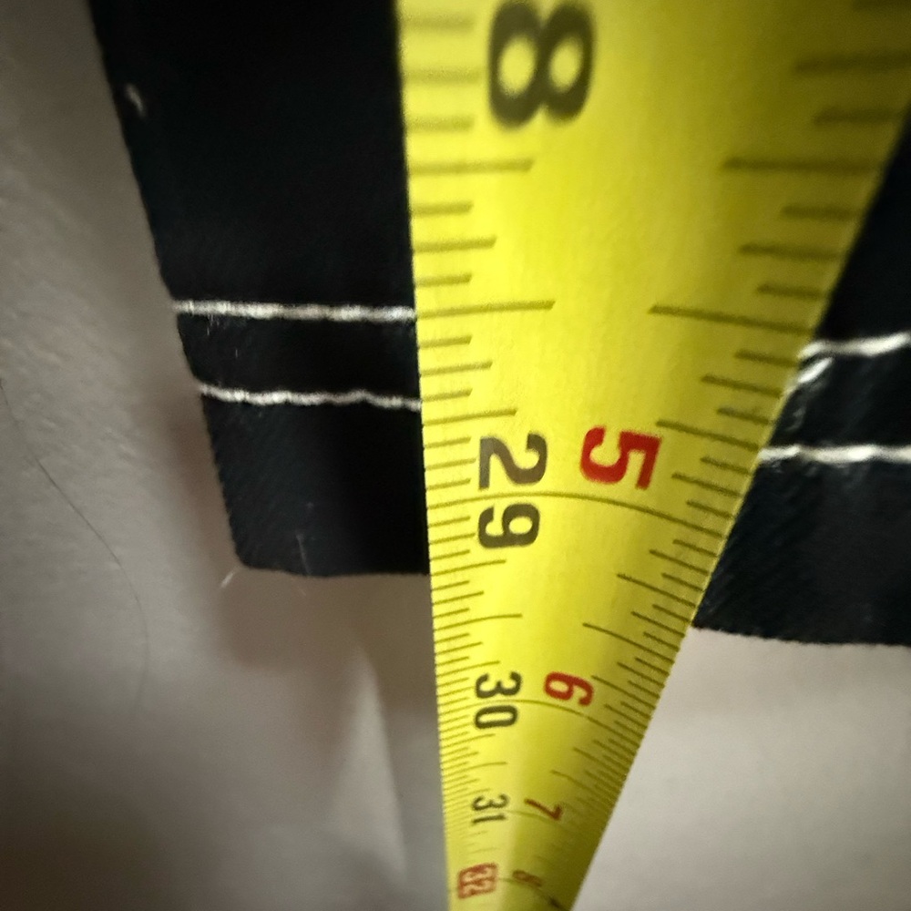 Pilcro Black Wide-Leg Pants with Contrast Stitching - Picture 12 of 16